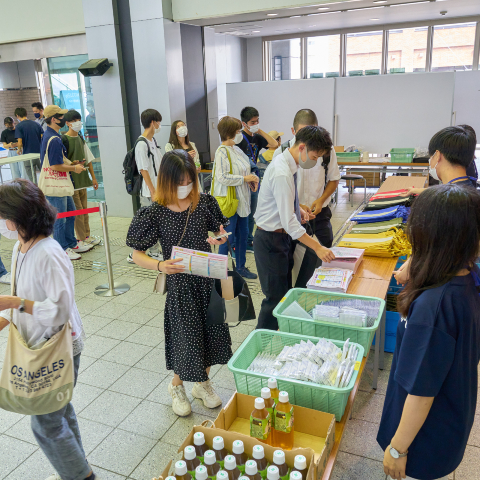 大阪産業大学のオープンキャンパスビジュアル