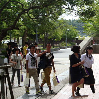 中央学院大学の説明会