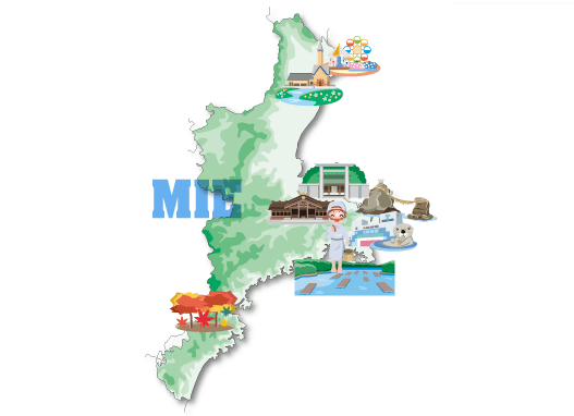 三重県の地図・三重県のおでかけスポット