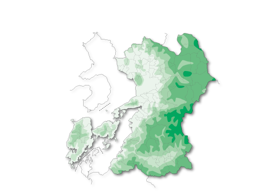 熊本県の地図・熊本県のおでかけスポット