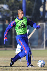 平山　相太選手写真