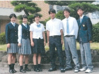 岡山東商業高等学校の制服