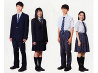 自由ヶ丘学園高等学校の制服