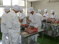 宮城県　亘理高校　普通科園芸コースと食品化学科のみなさん2