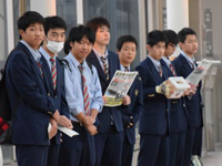 愛知県　豊橋中央高校　１年生のみなさん2