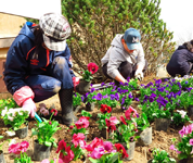 北海道　釧路市立山花小中学校　児童・生徒のみなさん2