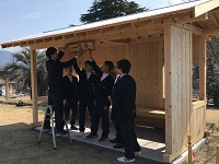 広島県　宮島工業高等学校　建築科のみなさん3