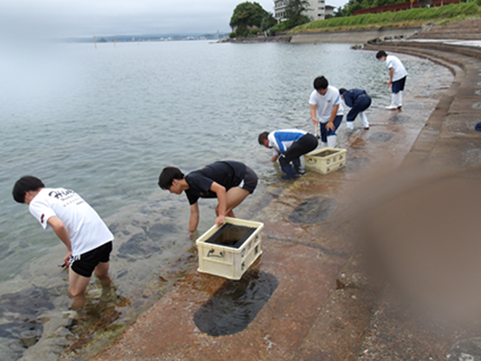 富山県　氷見高校　海洋科学科３年生のみなさん4