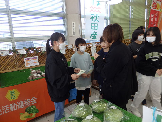 秋田県　男鹿市立払戸（ふっと）小学校　６年生のみなさん2