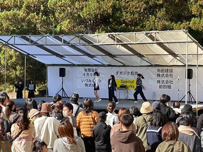 岡山県　玉野市立荘内中学校　「荘内桜花祭」実行委員会のみなさん2