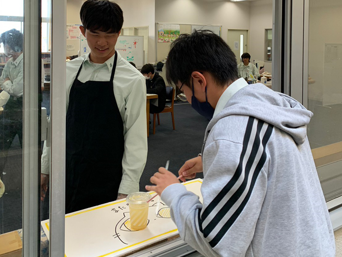 和歌山県　和歌山工業高校　図書部のみなさん1