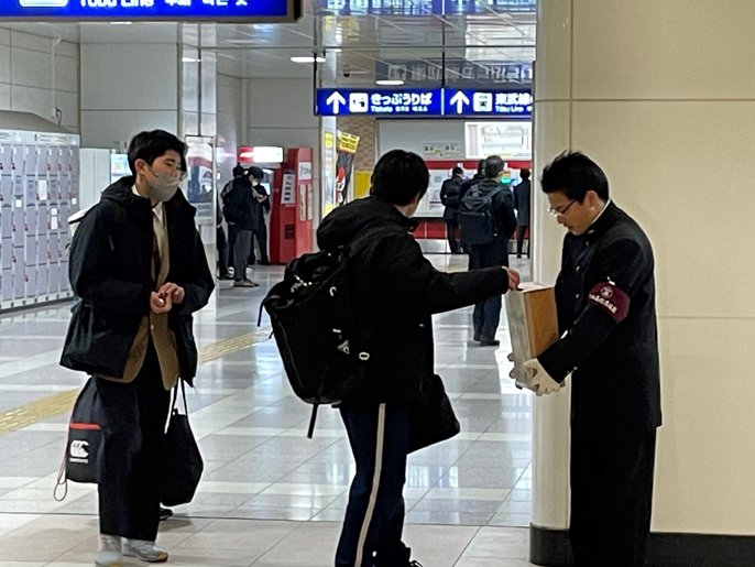 群馬県　太田高校　應援團のみなさん1