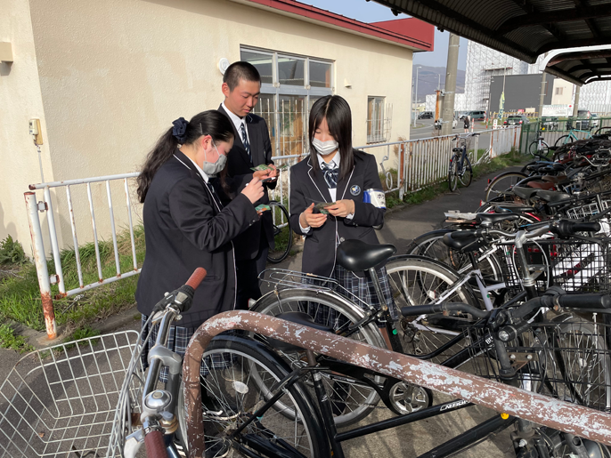 北海道　伊達開来（だてかいき）高校　ボランティア局のみなさん2