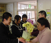 秋田県　成章中学校　全生徒の皆さん3