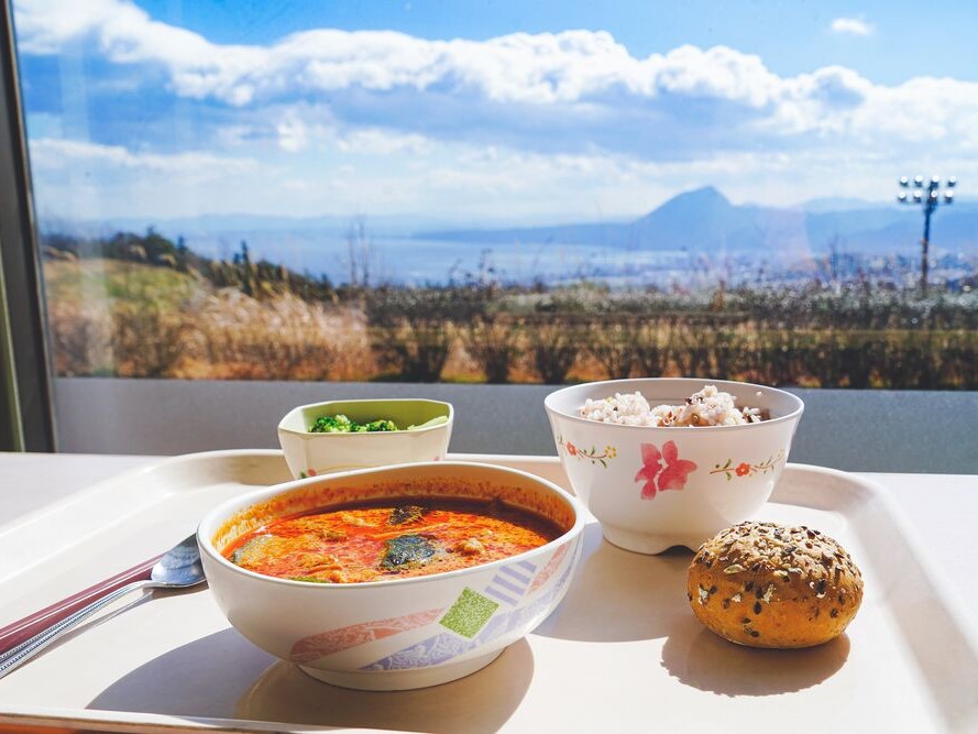 立命館アジア太平洋大学（ＡＰＵ）の学食