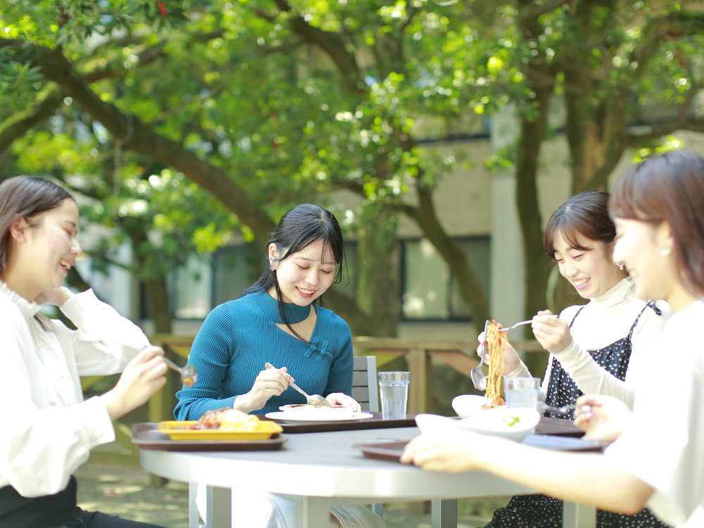 福岡女学院大学の学食