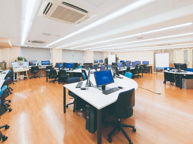 東京情報クリエイター工学院専門学校のcampusgallery